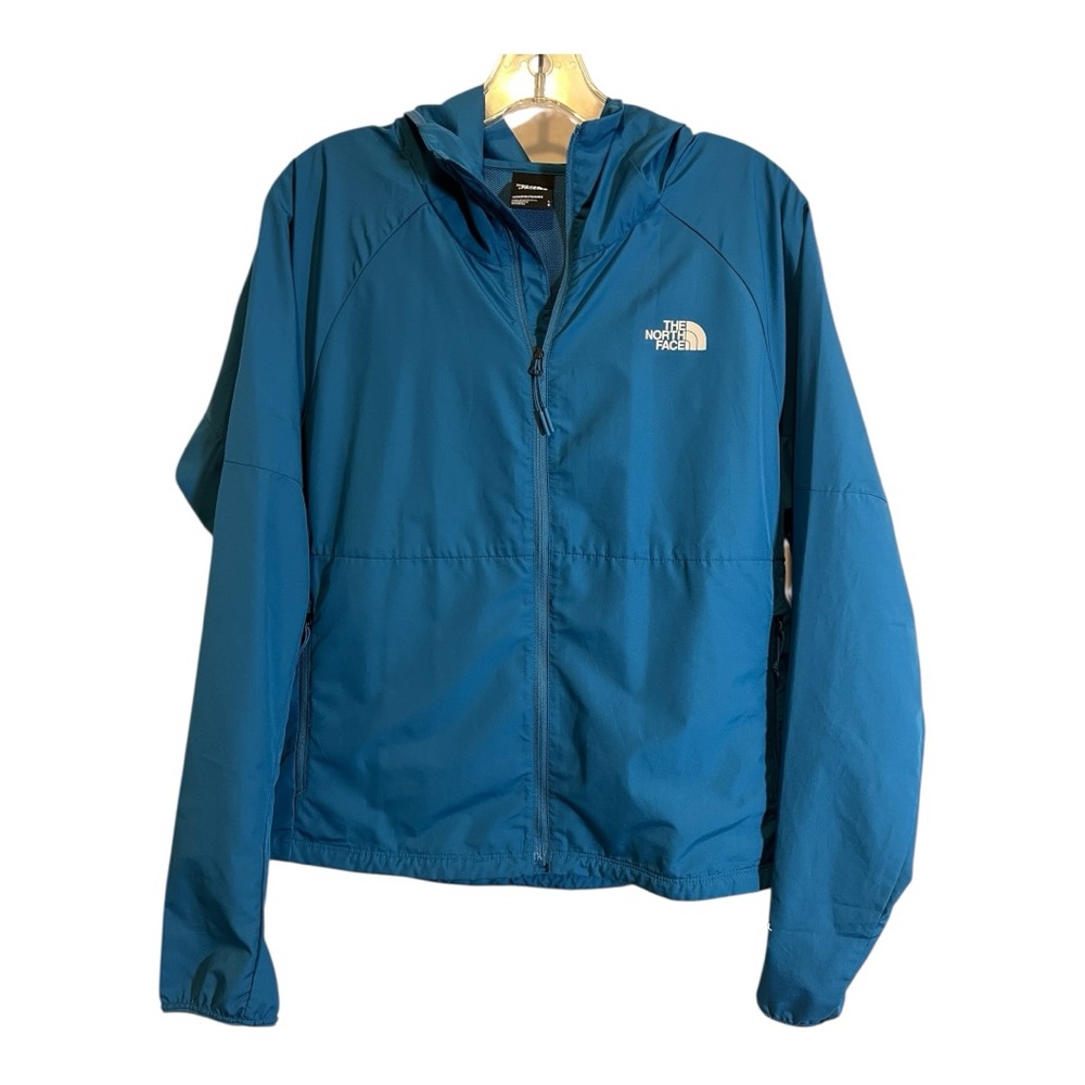 The North Face Flyweight Hoodie Jacket in Shady Blue Size Large